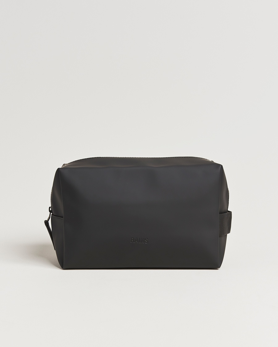 RAINS Washbag Large Black – Negro