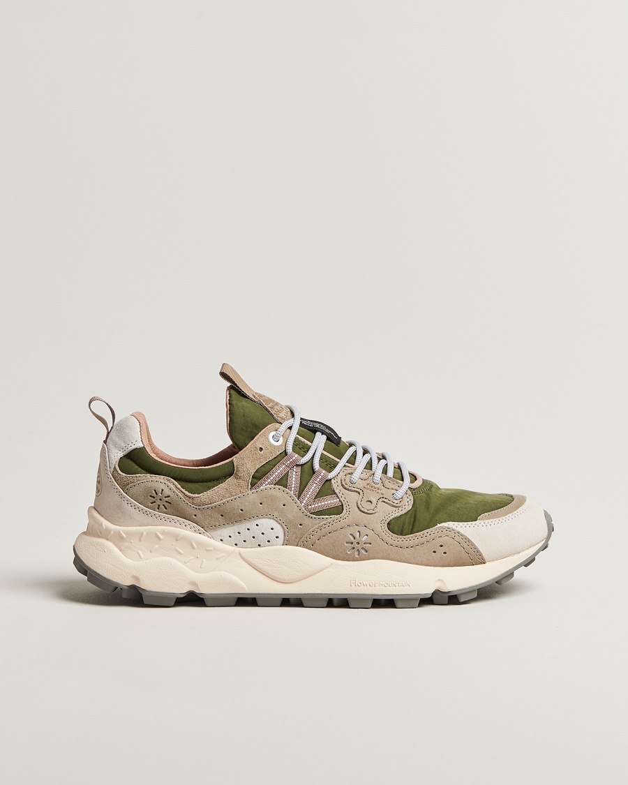 Flower Mountain Yamano 3 Suede/Nylon Sneaker Grey – Gris