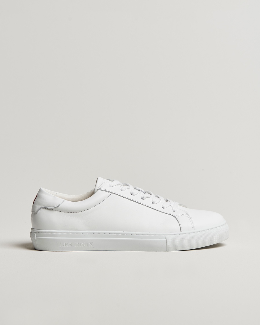 LES DEUX Theodor Leather Sneakers White – Blanco