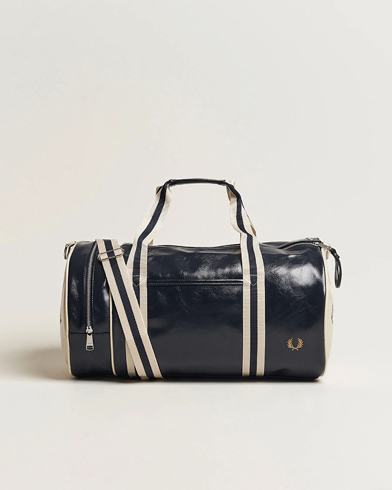 Fred Perry Classic Barrel Bag Navy/Ecru – Azul