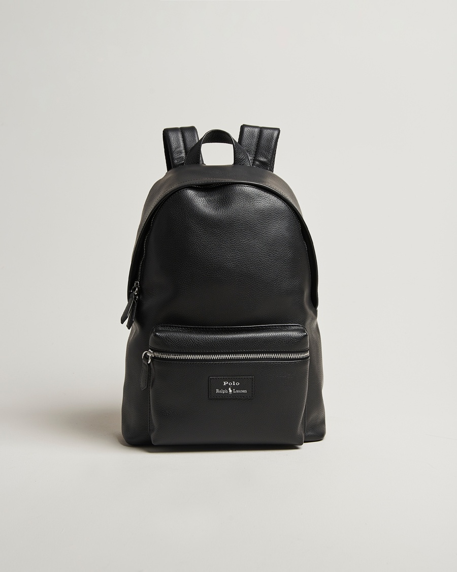 Polo Ralph Lauren Polo Ralph LaurenPebble Leather BackpackBlack – Negro
