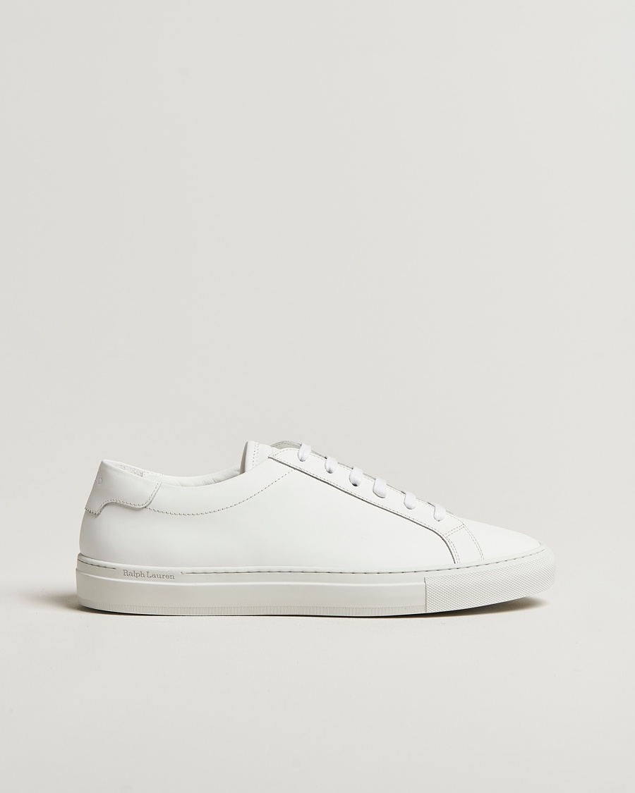 Polo Ralph Lauren Jermain Lux Leather Sneaker White – Blanco