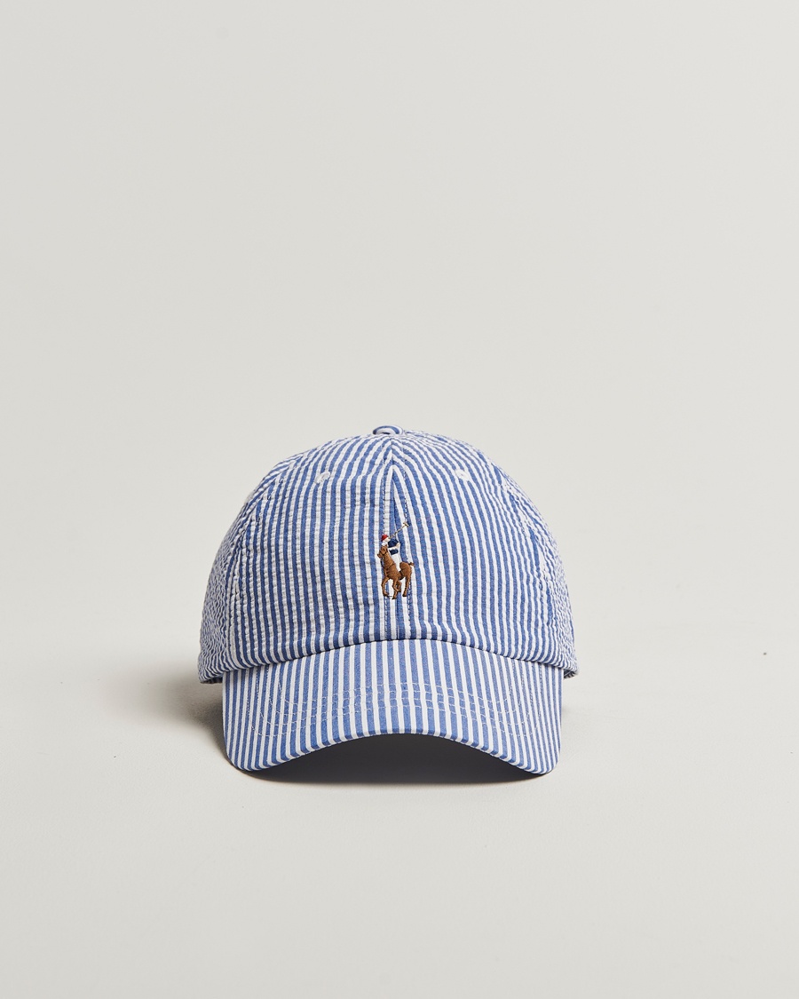 Polo Ralph Lauren Polo Ralph LaurenSeersucker CapCruise Royal – Azul