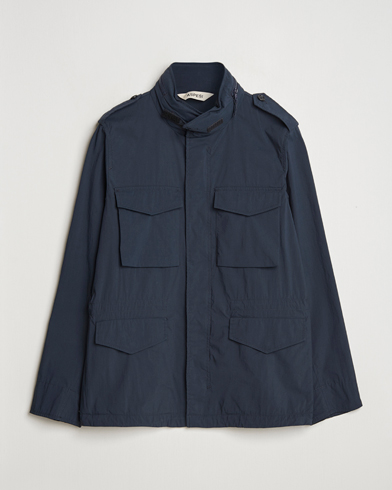 Aspesi Lightweight Cotton Field Jacket Navy – Azul