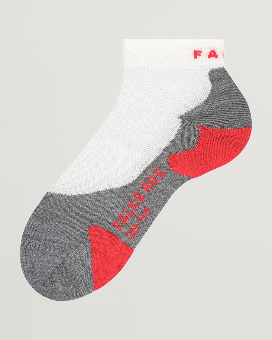 Falke Sport RU5 Race Short Socks White Mix – Blanco
