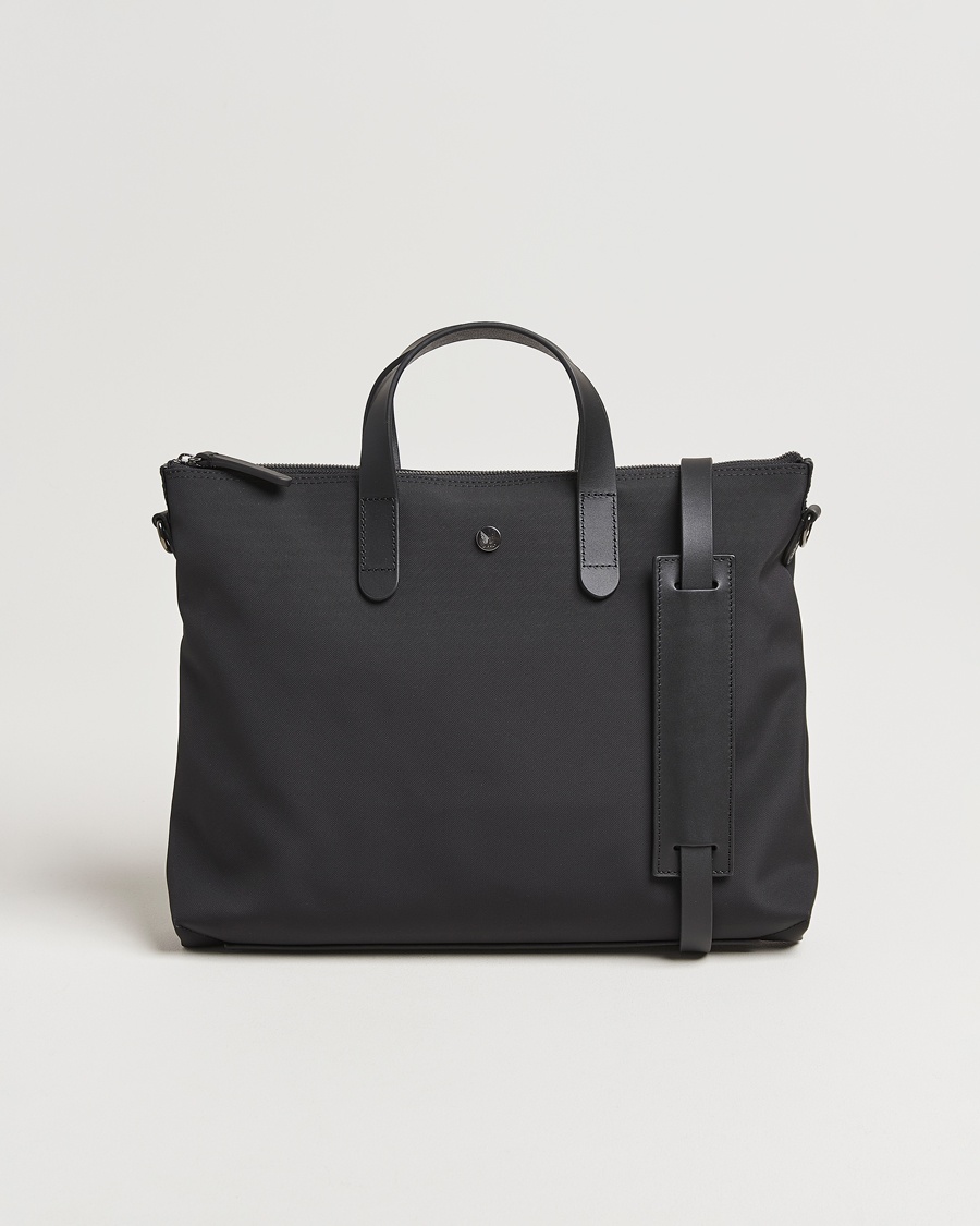 Mismo M/S Canvas Slim Brief Eclipse Black/Black – Negro