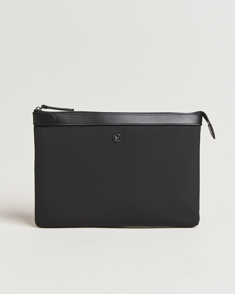 Mismo M/S Nylon Pouch Large Eclipse Black/Black – Negro