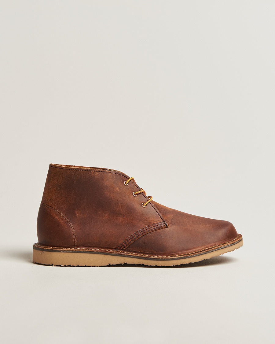Red Wing Shoes Weekender Chukka Copper Rough/Though Leather – Marrón
