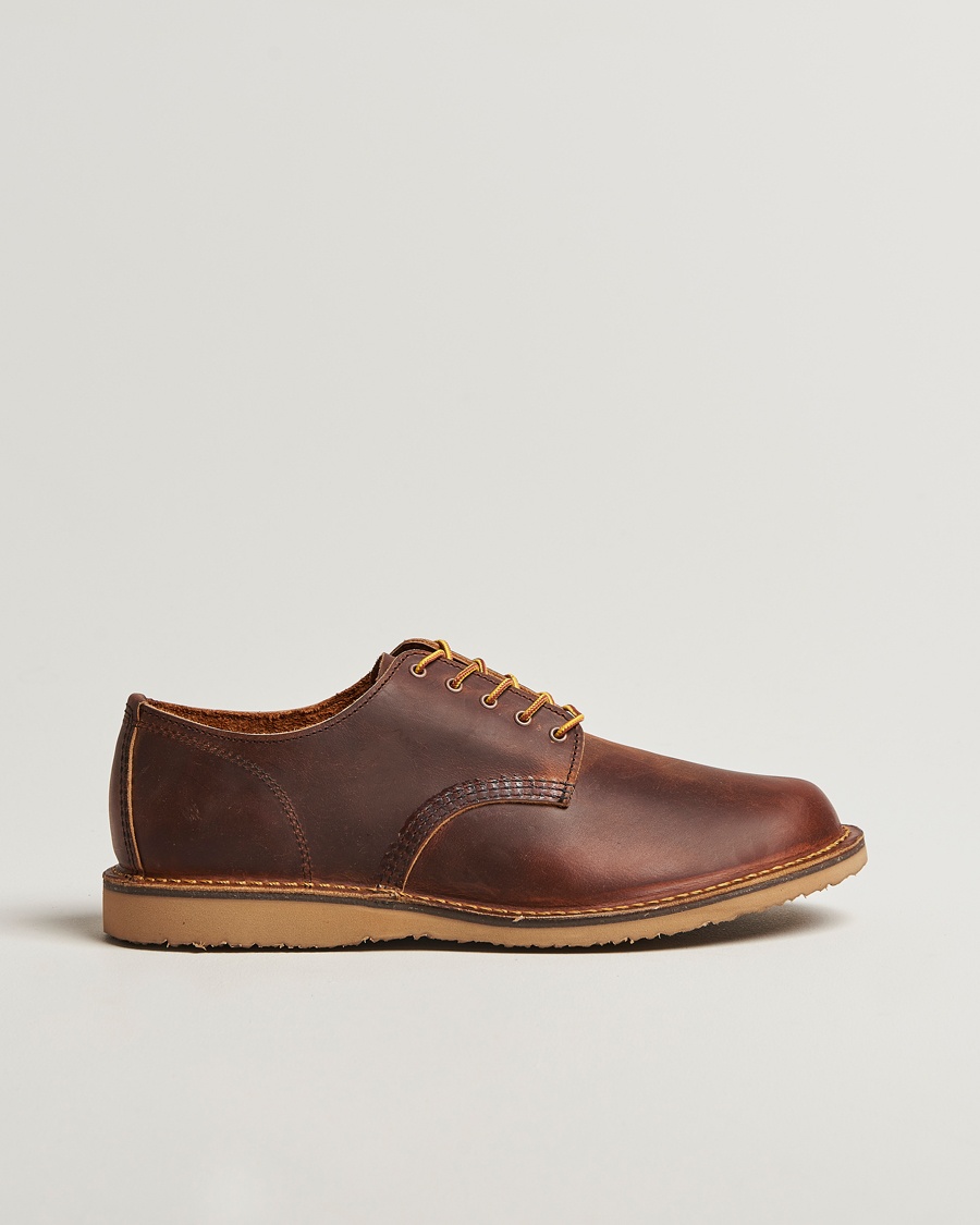 Red Wing Shoes Weekender Oxford Copper Rough/Though Leather – Marrón
