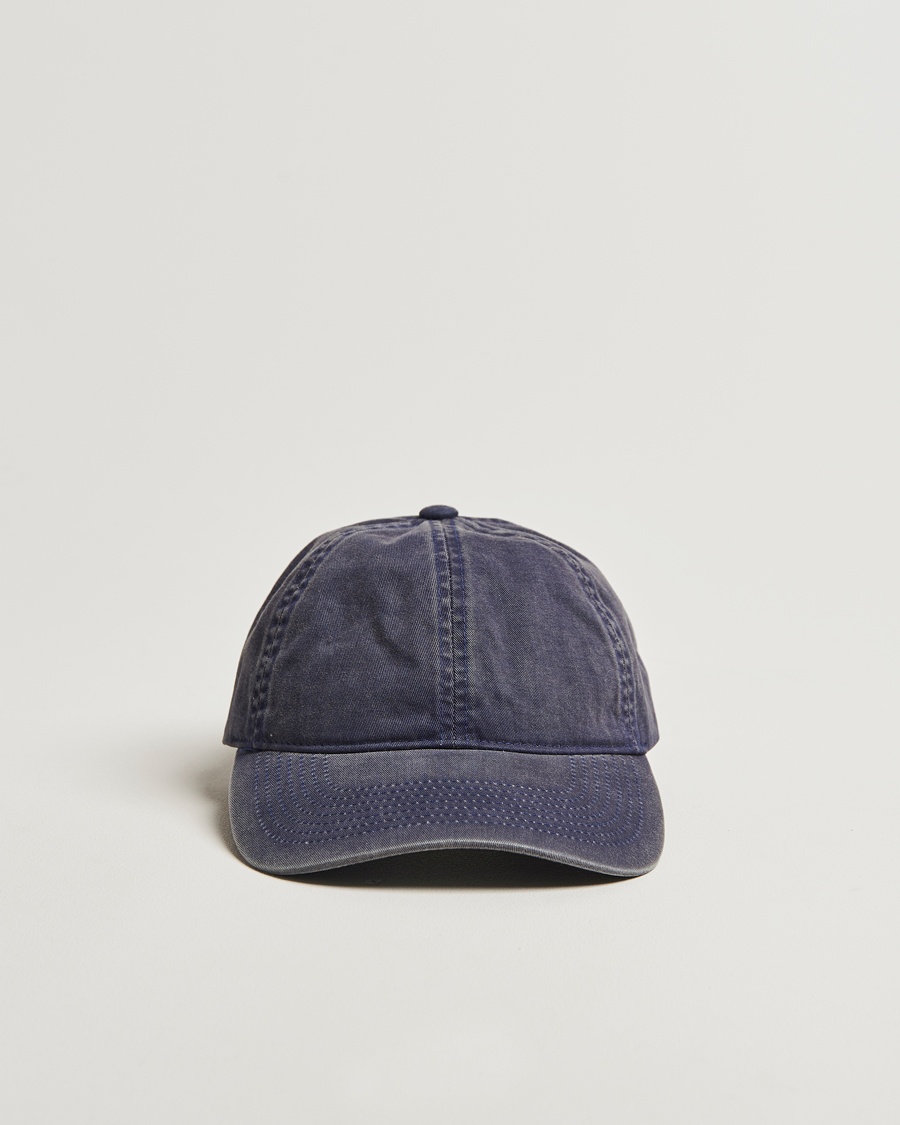 Varsity Headwear Washed Cotton Baseball Cap Navy – Azul
