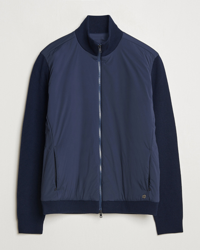 Scandinavian Edition Leeway Hybrid Jacket Navy Blue – Azul