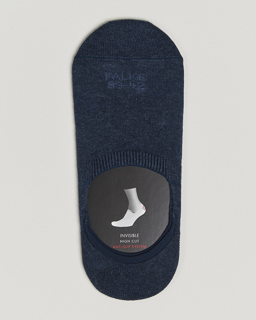 Falke Casual High Cut Sneaker Socks Navy Melange – Azul