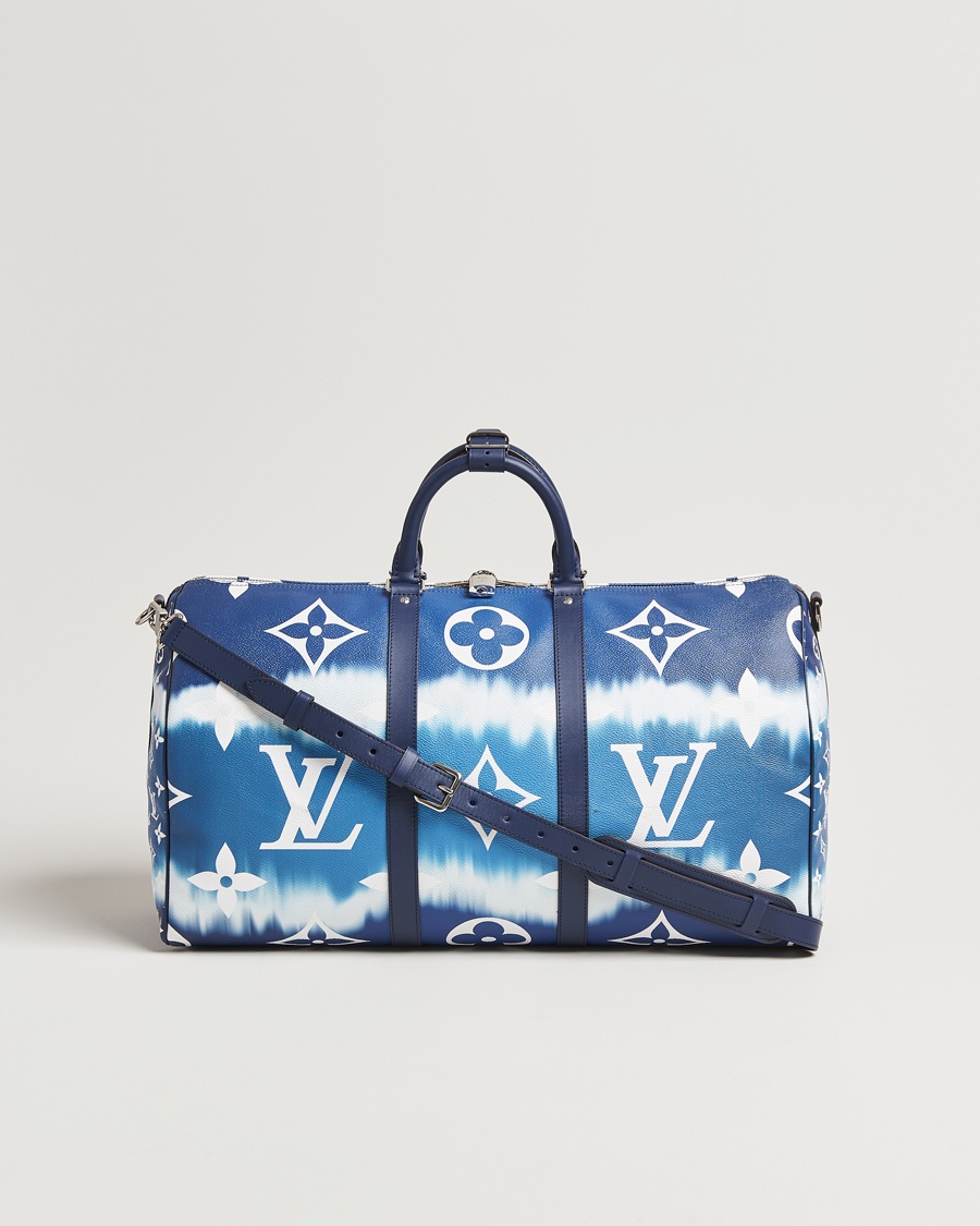 Louis Vuitton Pre-Owned Keepall Bandoulière 50 Escale Limited Edition – Azul