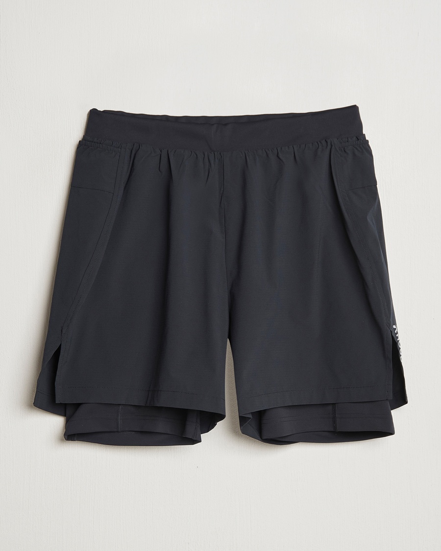 Houdini Pace Trail Shorts True Black – Negro