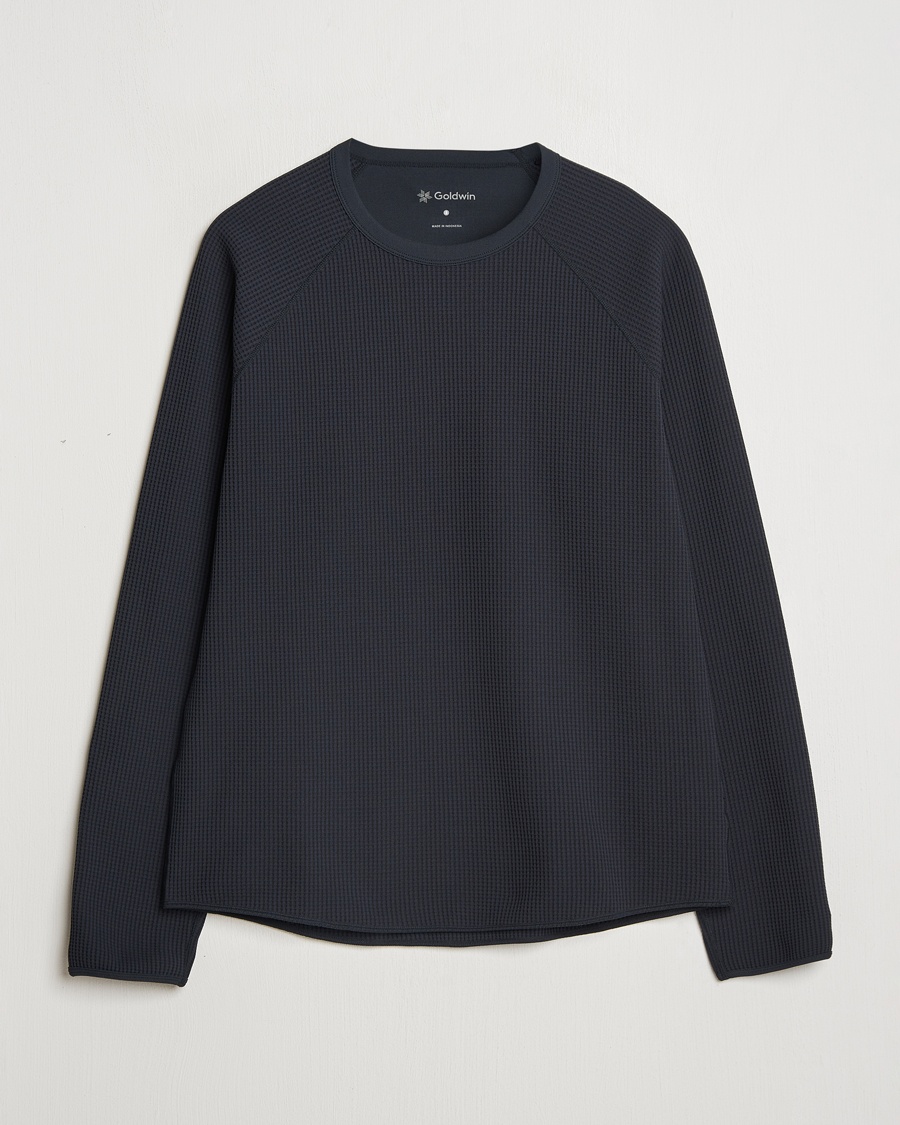 Goldwin WF Light L/S T-Shirt Black – Negro