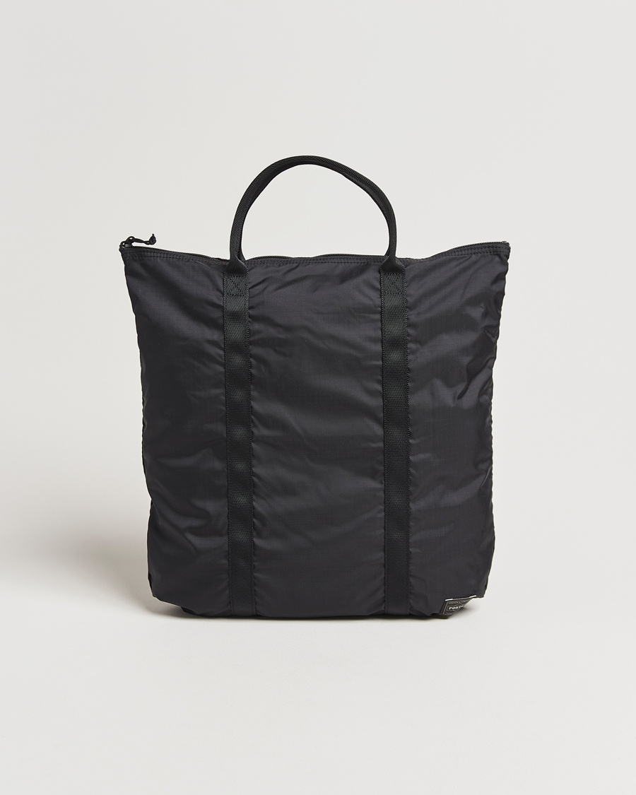 Porter-Yoshida & Co. Flex 2Way Tote Bag Black – Negro