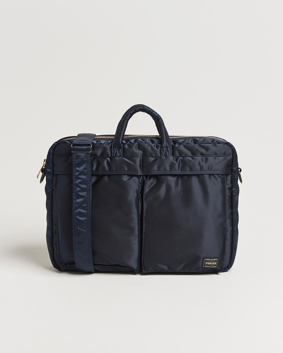 Porter-Yoshida & Co. Tanker 2Way Document Bag Navy – Azul