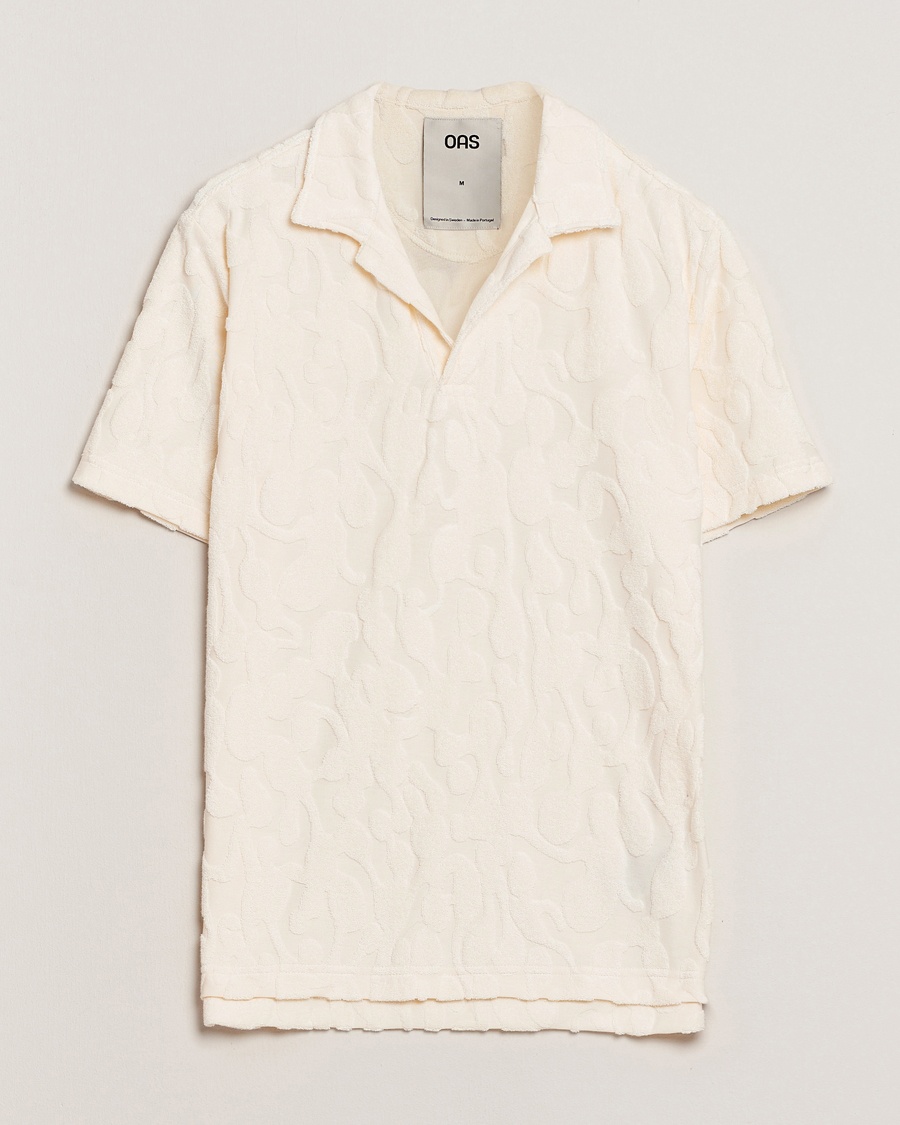 OAS Short Sleeve Terry Polo Summit – Blanco
