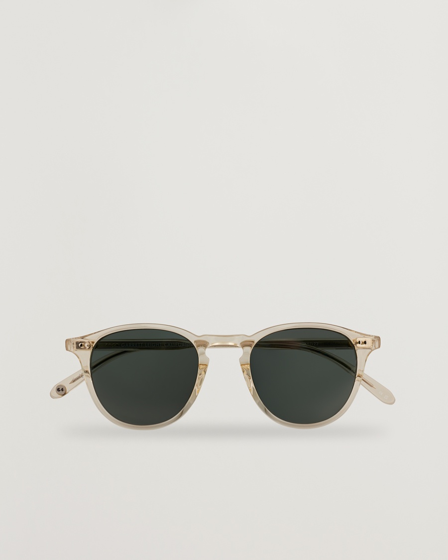 Garrett Leight Hampton 46 Sunglasses Pure Glass – Transparente