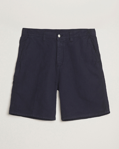Carhartt WIP Walter Single Knee Cotton/Linen Short Dark Navy – Azul