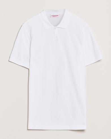 Orlebar Brown Bruno Organic Cotton Pique White – Blanco