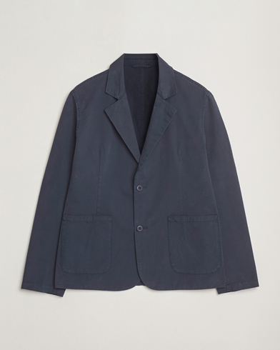 A Day's March Mace Unconstructed Blazer Navy – Azul