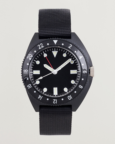 BEAMS PLUS Type-P24 Utility Watch Black – Negro