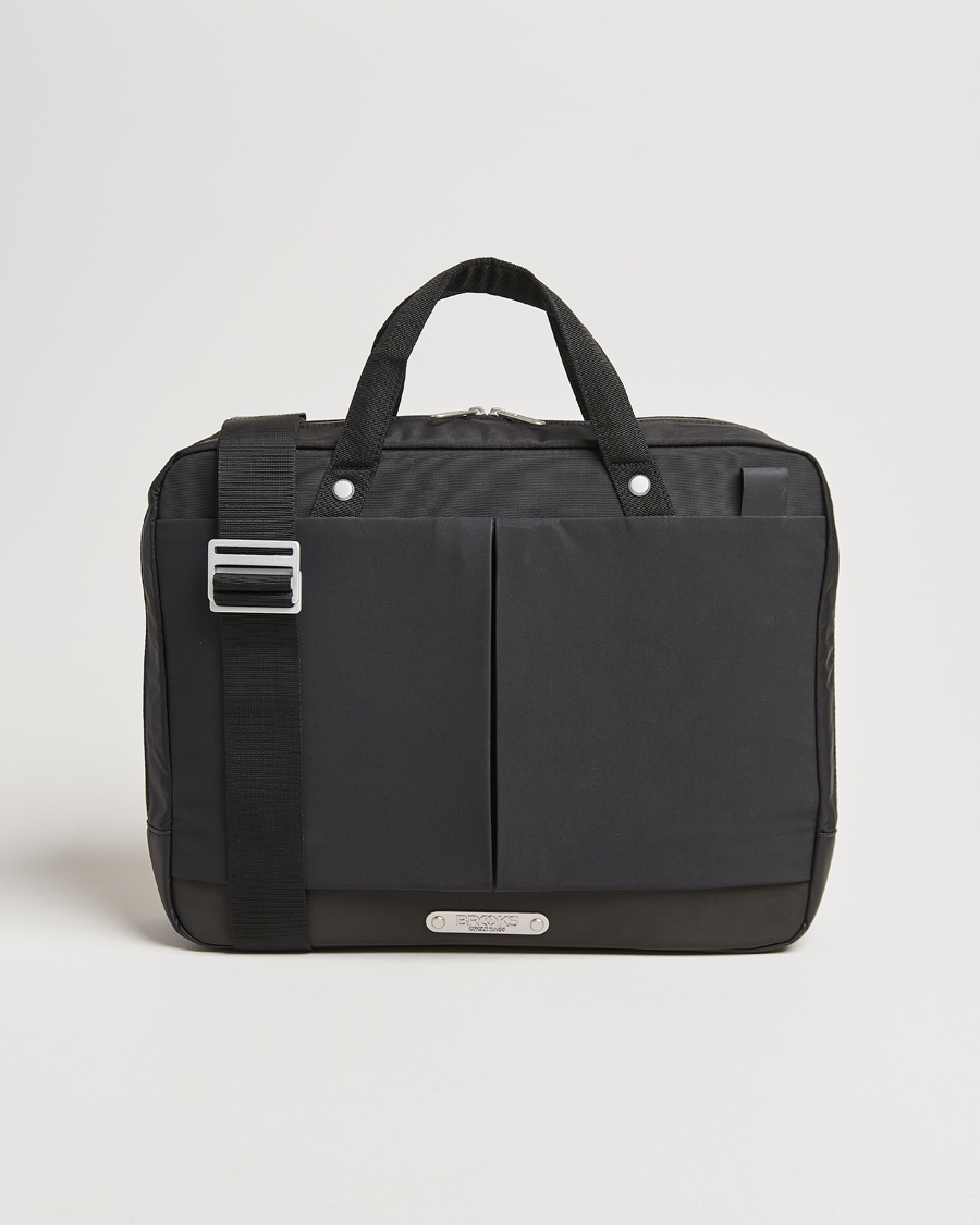 Brooks England Discovery New Street Shoulder Bag Black – Negro