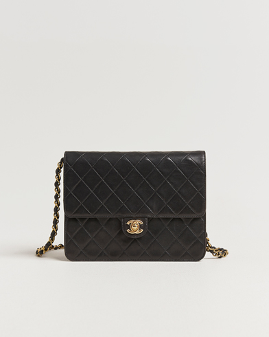 Chanel Pre-Owned Single Flap Bag Black – Negro