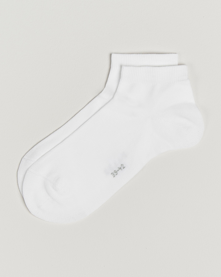 Falke Happy 2-Pack Cotton Sneaker Socks White – Blanco