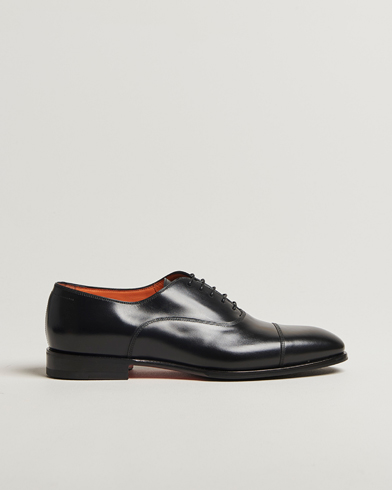 Santoni Adrian Oxford Black Calf – Negro