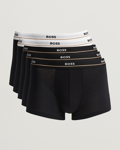 BOSS BLACK 5-Pack Trunk Black – Negro