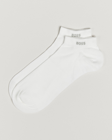 BOSS BLACK 2-Pack Sneaker Socks White – Blanco