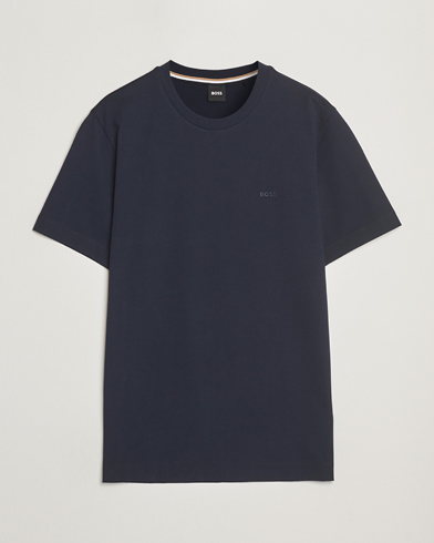 BOSS BLACK Thompson Crew Neck T-Shirt Dark Blue – Azul