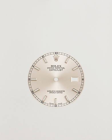 Rolex Pre-Owned Rolex Datejust 5/6 ref With Hands – Plata