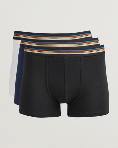 Paul Smith 3-Pack Trunk White/Navy/Black – Azul