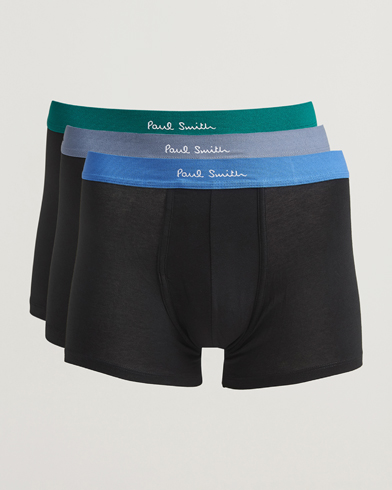 Paul Smith 3-Pack Trunk Black – Negro