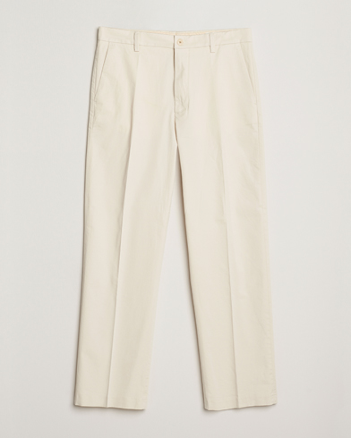 NN07 Paw Relaxed Fit Pleated Chinos Ivory – Blanco
