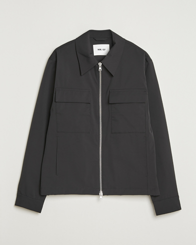 NN07 Alban Bomber Jacket Black – Negro