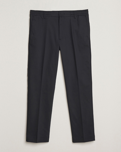 NN07 Baker Cotton Drawstring Trousers Navy – Azul