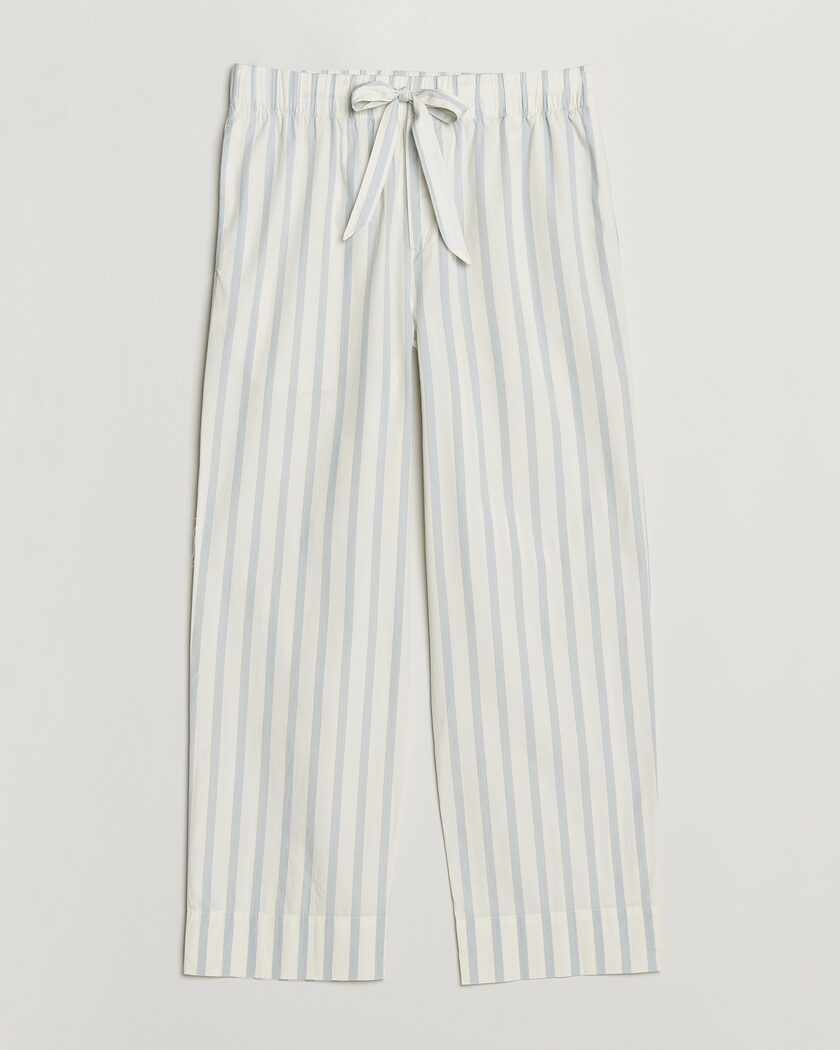 Tekla Poplin Pyjama Pants Needle Stripes – Multicolor