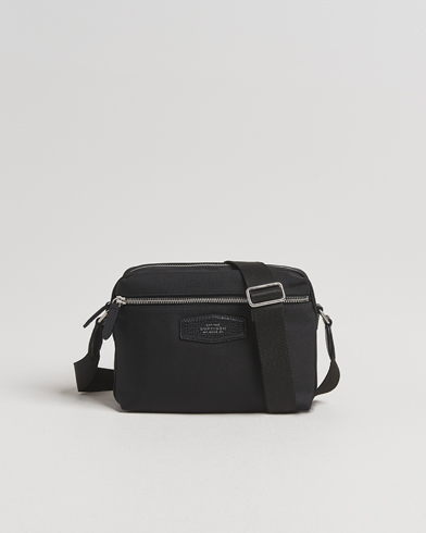Smythson Canvas Norton Crossbody Bag Black – Negro