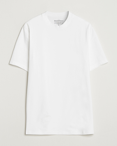 Bread & Boxers High Neck T-Shirt White – Blanco