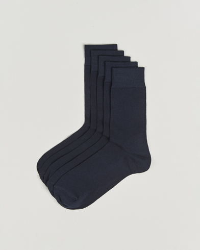 Bread & Boxers 5-Pack Socks Dark Navy – Azul