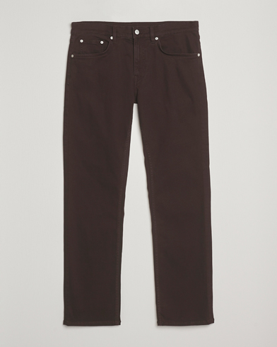 GANT Regular Fit Moleskin 5-Pocket Trousers Deep Brown – Marrón