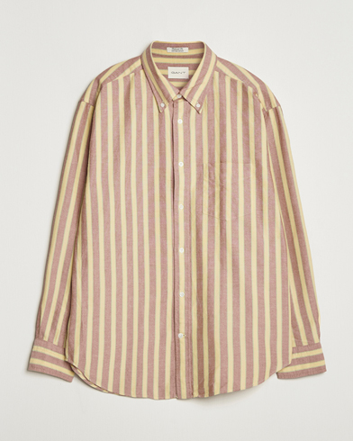 Gant Relaxed Fit Striped Heritage Oxford Shirt Modern Rust – Amarillo
