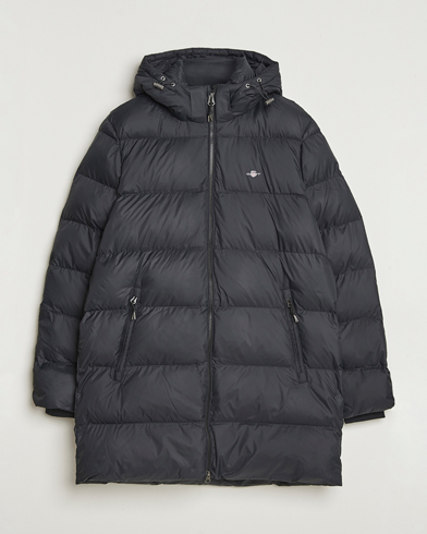 Gant The Active Cloud Mid Length Jacket Black – Negro