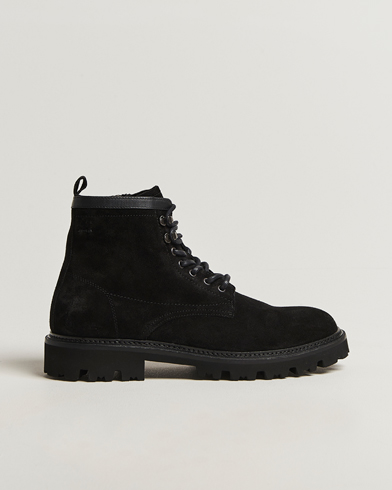 BOSS BLACK Julyo Suede Boot Black – Negro