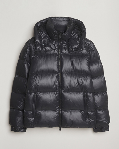 J.Lindeberg Creek Down Hooded Jacket Black – Negro