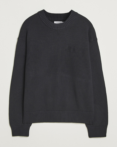 J.Lindeberg Eddy Wool/Cotton Knitted Sweater Black – Negro